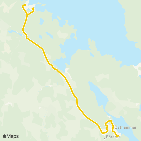 UL Östhammar Trastgatan—Forsmarks Kraftverk 3 map