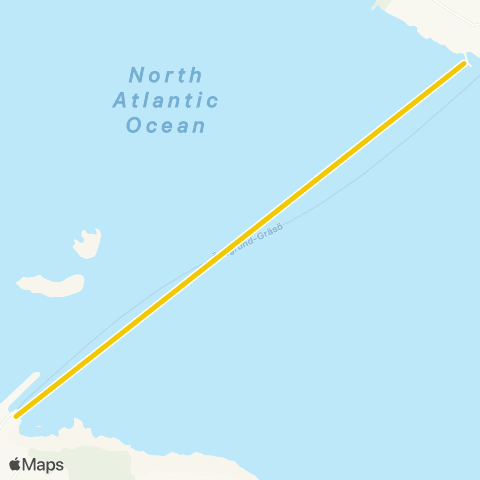 UL Gräsöfärjan map