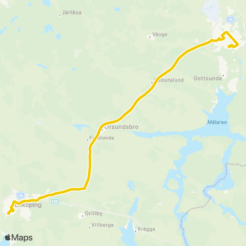UL Enköping Lasarettet—Uppsala Akademiska Ing 78-85 map