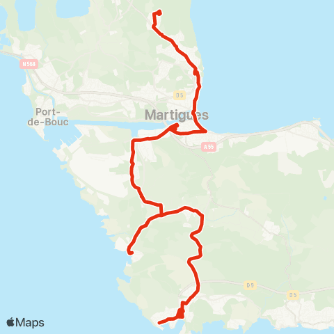 Ulysse Scolaires CLG St Louis Ste Marie map