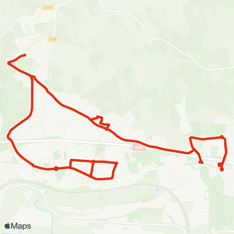 Ulysse Scolaires Collège H Daumier map