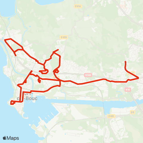 Ulysse Scolaires Collège M Pagnol - Lycée J Lurçat map