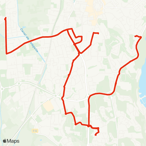 Ulysse Scolaires La salle Ecole J Auriol map