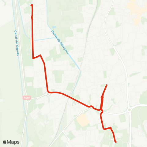 Ulysse Scolaires Capeau Romarin Ecole J Ferry map