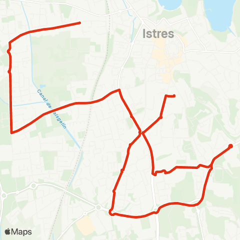 Ulysse Scolaires Manne - Gare map