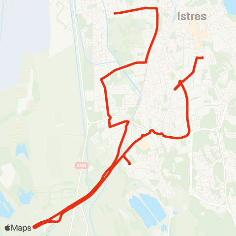 Ulysse Scolaires Gare - Manne 2 map