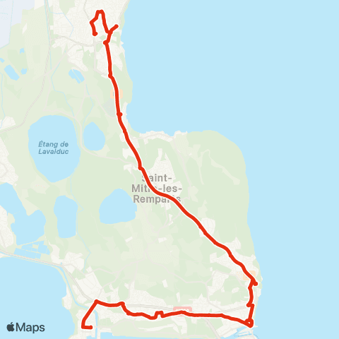 Ulysse Scolaires Istres - Port de Bouc map