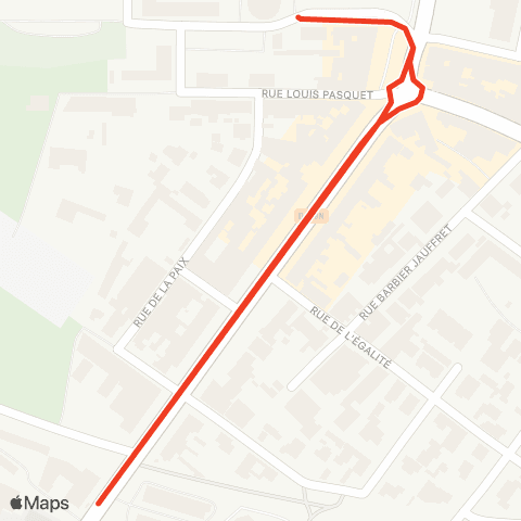 Ulysse TAD Grans Cornillon-Confoux Allô le bus map