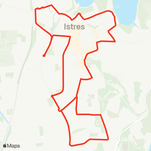 Ulysse Navette Circé Allô le bus map