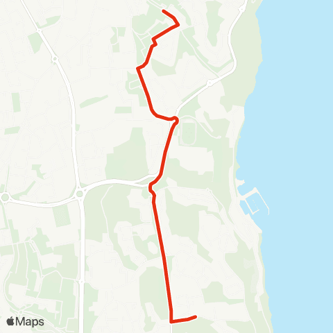 Ulysse Scolaires Circuit Prédina - Armanet map