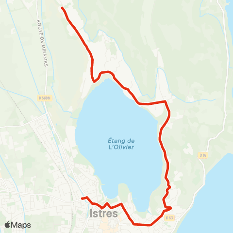 Ulysse Scolaires Circuit Gouin map