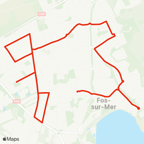 Ulysse Scolaires Circuit Gérachios map
