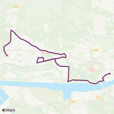 Ulysse Martigues - Port de Bouc map