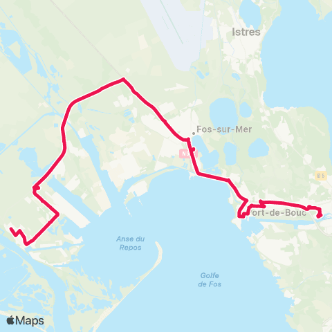 Ulysse Martigues - Port de Bouc - Fos sur Mer map