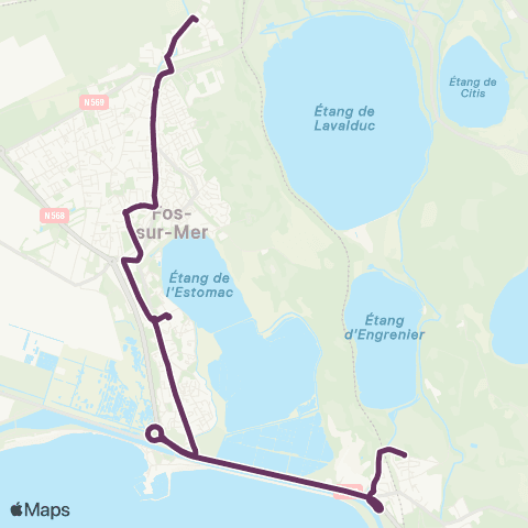 Ulysse Engrenier - ZA Lavalduc map