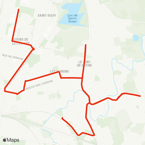 Ulysse Scolaires Miramas - Molières map