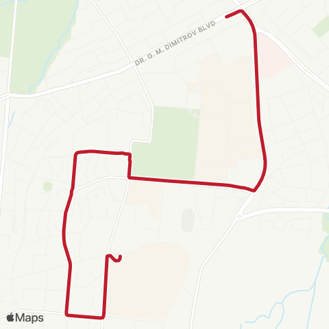 Център за градска мобилност НСБАЛ ПО ОНКОЛОГИЯ - СТУДЕНТСКИ ГРАД - НСБАЛ ПО ОНКОЛОГИЯ map