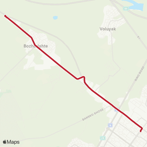 Център за градска мобилност МЕТРОСТАНЦИЯ СЛИВНИЦА - ПЪТЕН ВЪЗЕЛ КАЛОТИНА - МЕТРОСТАНЦИЯ СЛИВНИЦА map