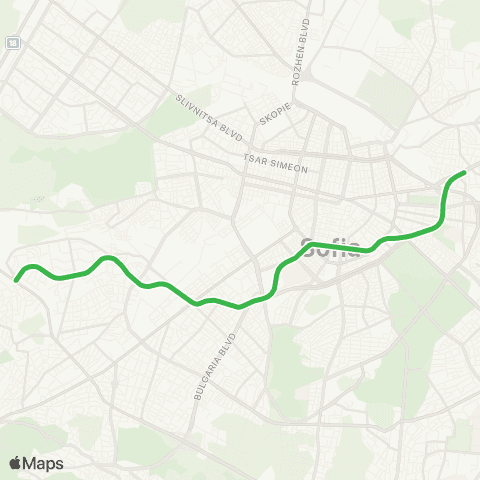 Център за градска мобилност Хаджи Димитър - Горна баня - Хаджи Димитър map
