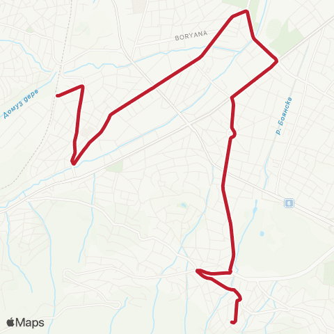Център за градска мобилност НЦ ПО РЕХАБИЛИТАЦИЯ - Митница Суходол - НЦ ПО РЕХАБИЛИТАЦИЯ map