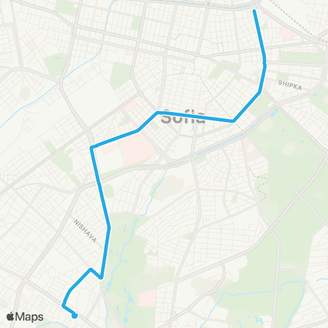 Център за градска мобилност СУ СВ.КЛИМЕНТ ОХРИДСКИ - ПЛ. СТОЧНА ГАРА - СУ СВ.КЛИМЕНТ ОХРИДСКИ map