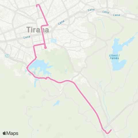 Urbani Terminali Juglindor map