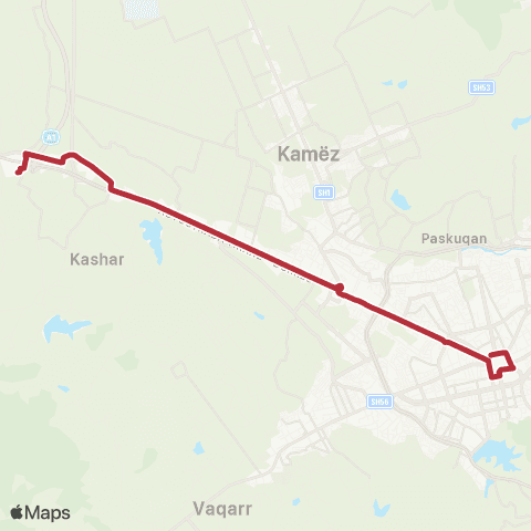 Urbani City Park – Qendër map