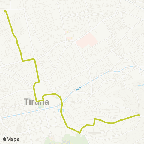 Urbani Qytet Studenti – Jordan Misja map