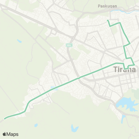 Urbani Uzina Dinamo – Sharrë map