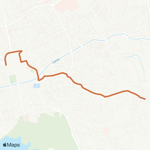 Urbani Mihal Grameno – Qendër map