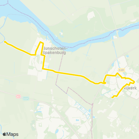 U-OV Eemdijk - Nijkerk map