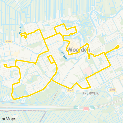 U-OV U-Flex Woerden A map