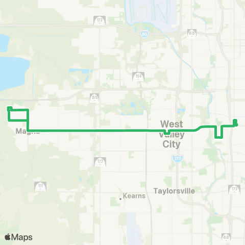 UTA 3500 South map