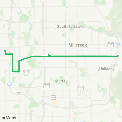 UTA 3900 South map