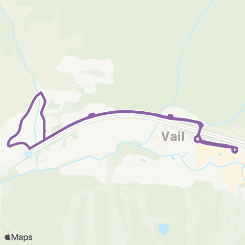 Vail Sandstone map