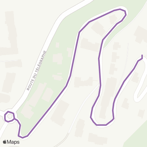 Skibus Valloire Charbonnières map