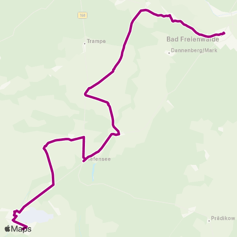 Barnimer Busgesellschaft Beiersdorf ↔︎ Busbahnhof map