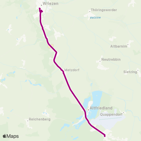 Barnimer Busgesellschaft Denkmal ↔︎ Allende-Schule map