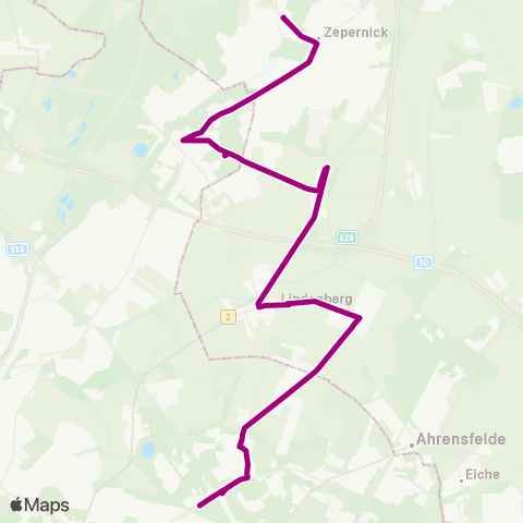 Barnimer Busgesellschaft Prerower Platz ↔︎ 🅢 Zepernick map