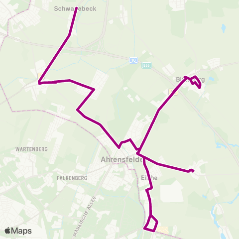 Barnimer Busgesellschaft  map