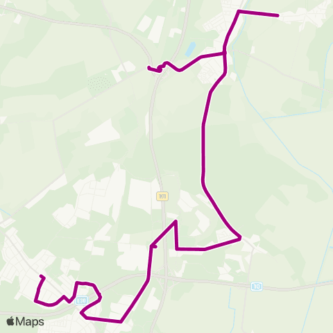 Verkehrsgesellschaft Teltow-Fläming Denkmal ↔︎ Wendestelle map