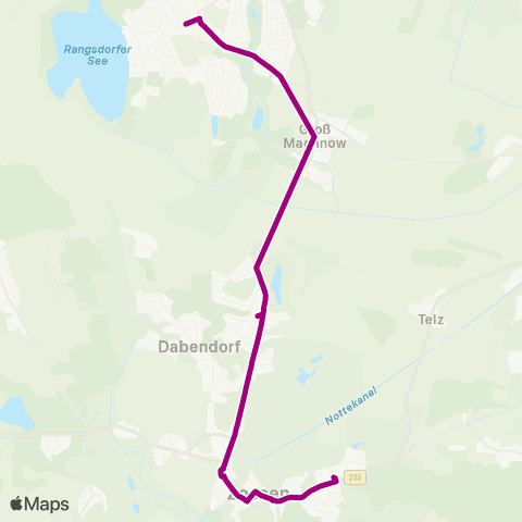 Verkehrsgesellschaft Teltow-Fläming  map