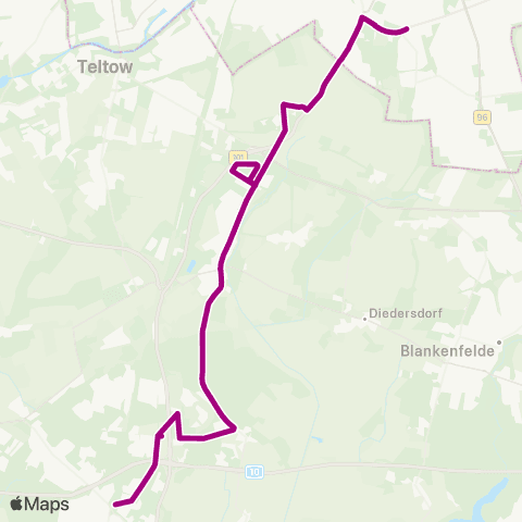 Verkehrsgesellschaft Teltow-Fläming  map