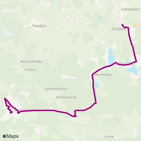 Verkehrsgesellschaft Teltow-Fläming  map