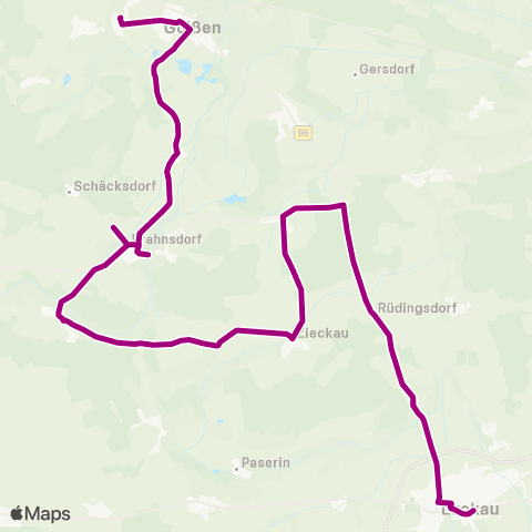 Regionale Verkehrsgesellschaft Dahme-Spreewald  map
