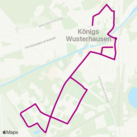 Regionale Verkehrsgesellschaft Dahme-Spreewald  map