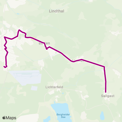 Verkehrsmanagement Elbe-Elster  map