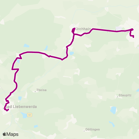 Verkehrsmanagement Elbe-Elster  map