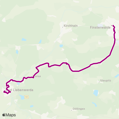 Verkehrsmanagement Elbe-Elster  map