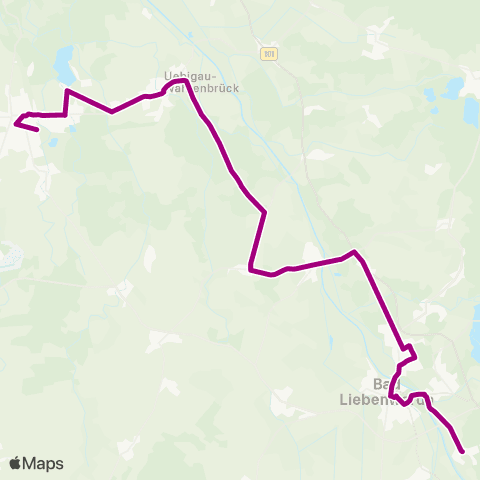 Verkehrsmanagement Elbe-Elster Falkenberg ↔︎ Busbahnhof map
